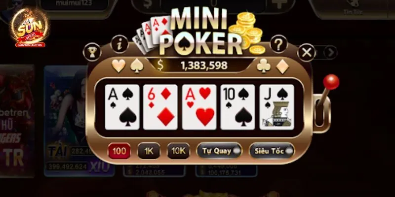 Mini Poker - Hướng Dẫn Chơi Đơn Giản Và Mẹo Hay Từ Cao Thủ 2 Hướng dẫn chơi Mini Poker và thuật ngữ cơ bản