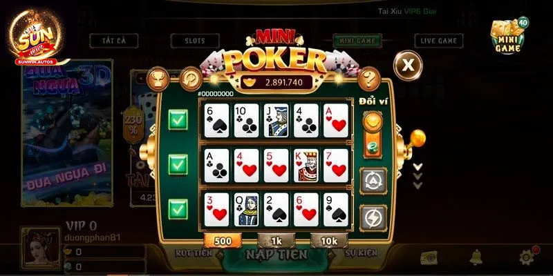Mini Poker - Hướng Dẫn Chơi Đơn Giản Và Mẹo Hay Từ Cao Thủ 1 Tìm hiểu tổng quan về Mini Poker